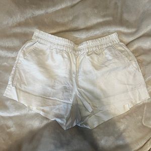 JCrew Linen Blend White Short